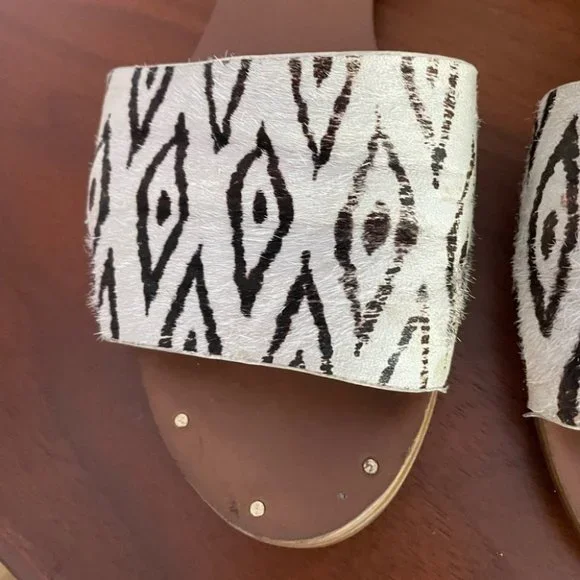 Madewell Thea Diamond ikat sandals size 6.5 - Picture 5 of 15